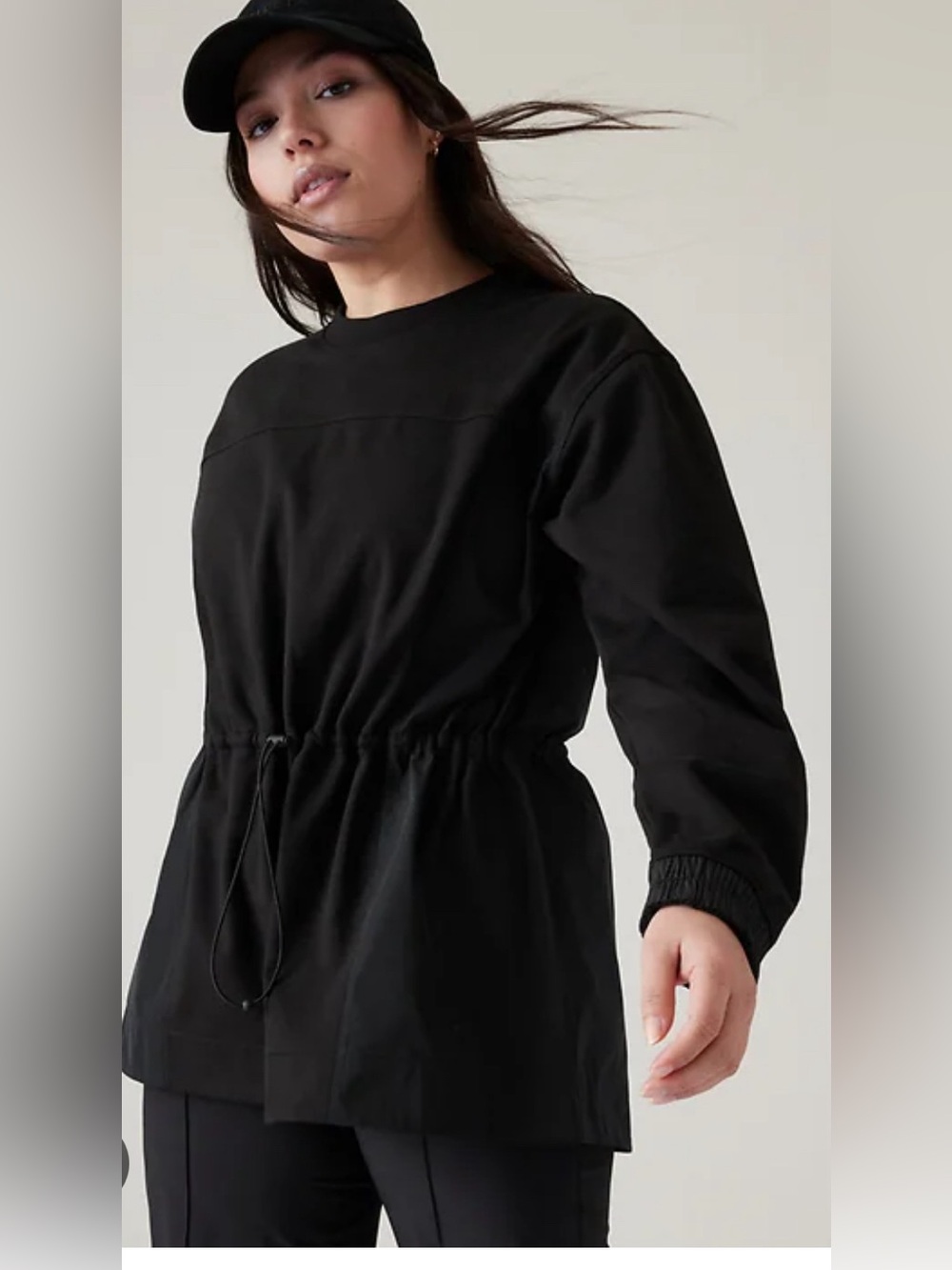 Athleta Triumph Hybrid Crewneck Sweatshirt 2x